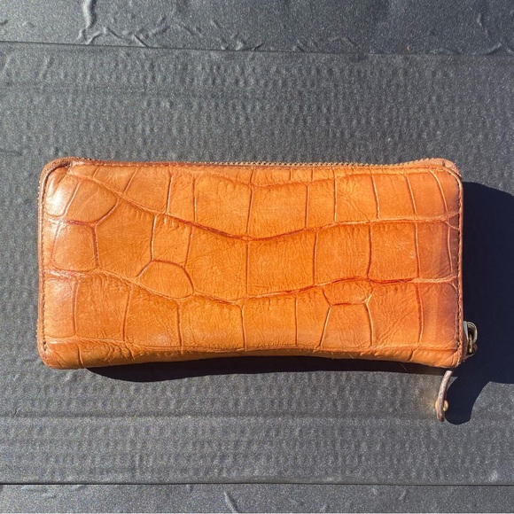 COACH 44412 MADISON 🐊 EMBOSSED ACCORDION WALLET - Picture 7 of 12